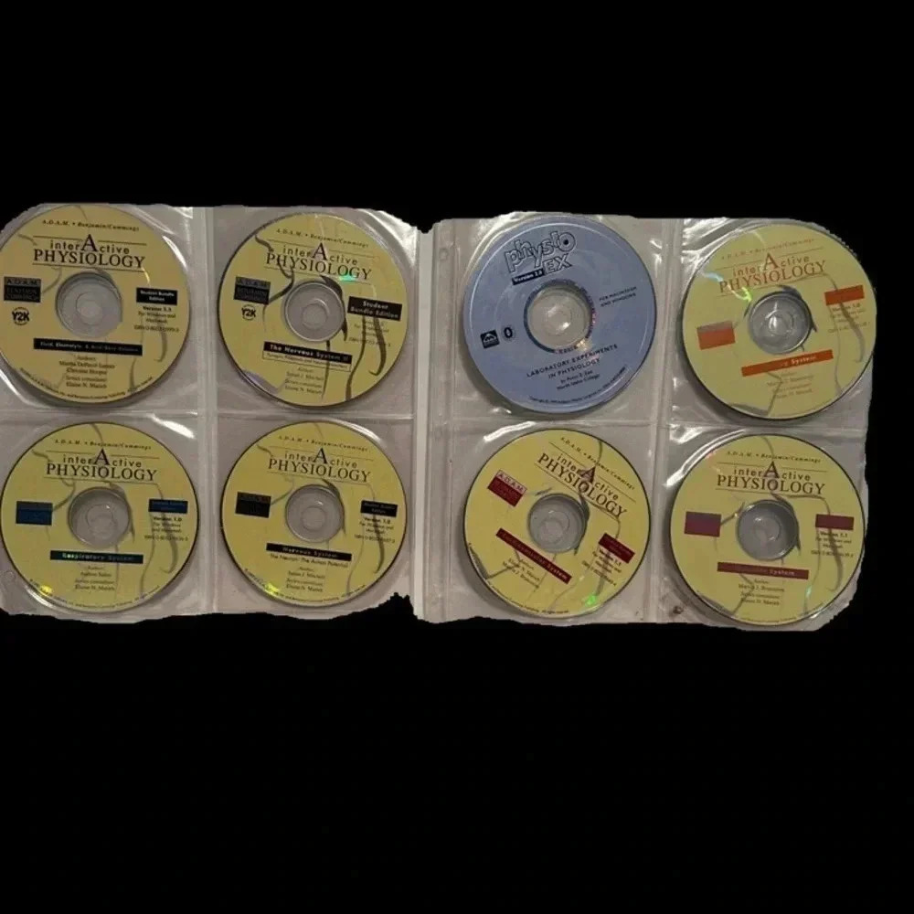 Physiology & PhysioEx CD-ROM Set-Human Anatomy & Physiology Educational Software